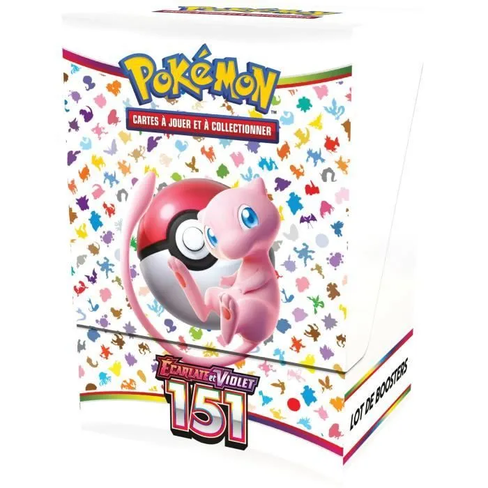 Cartes Pokémon EV3.5 - Coffret de 6 Boosters - Collectionnez les Pokémon emblématiques de Kanto-3