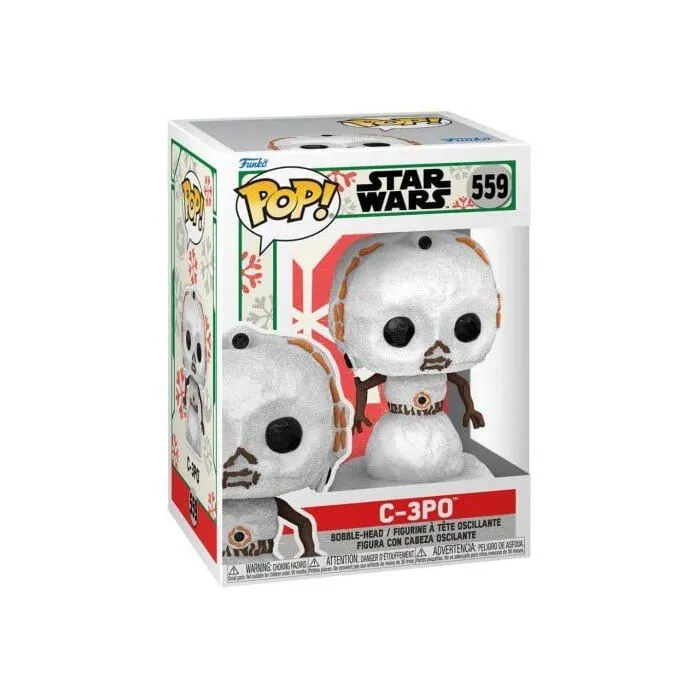 Funko Pop! Star Wars: Holiday - Snowman C-3PO-1