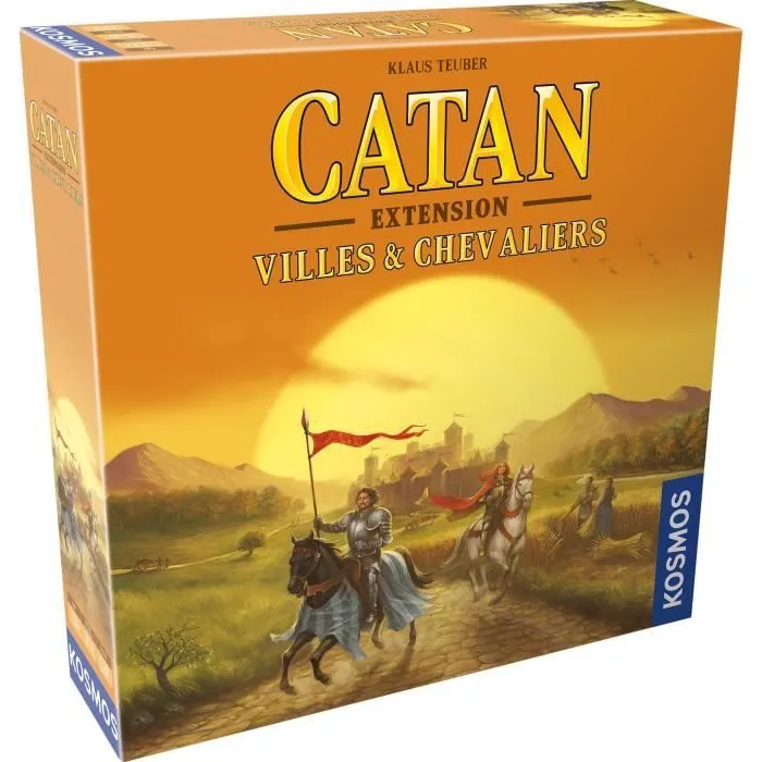 Catan Villes et Chevaliers - Asmodee - Jeu de société-0