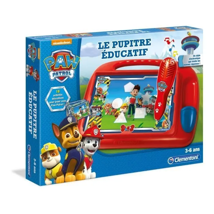 Clementoni - Pupitre éducatif - Pat' Patrouille-1