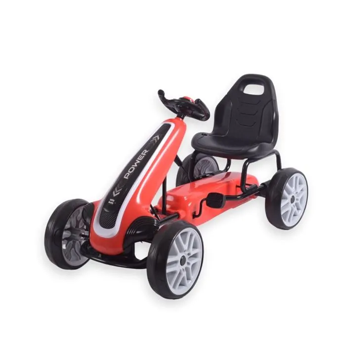 Kart à pédales Power Rouge-0