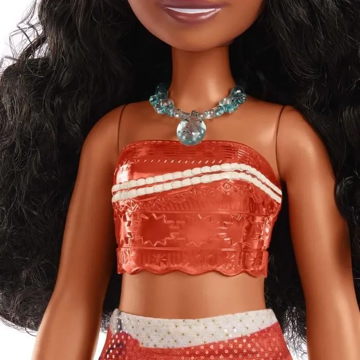 Vaiana Poupée 29 cm, Mattel Poupée Disney Princesses habillage et accessoires HPG68-3
