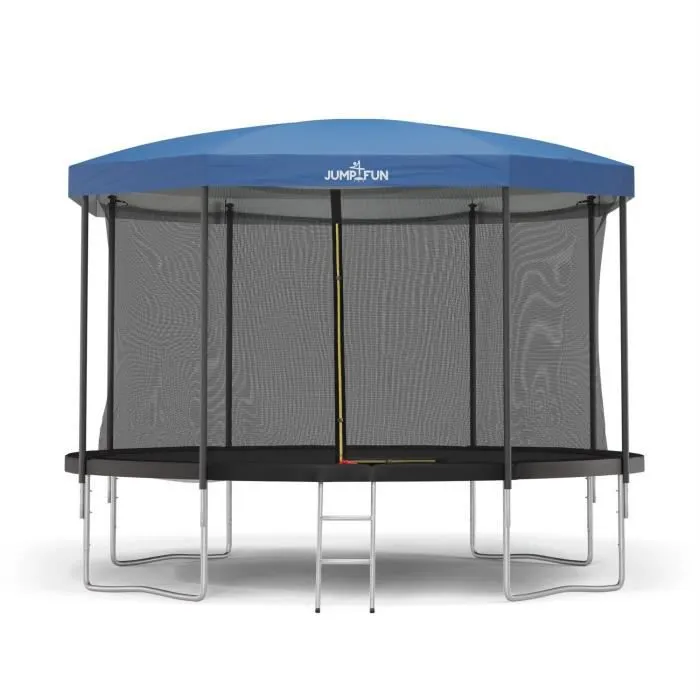 Tente camping et cabane pour trampoline 12FT-366cm - Bleu-3