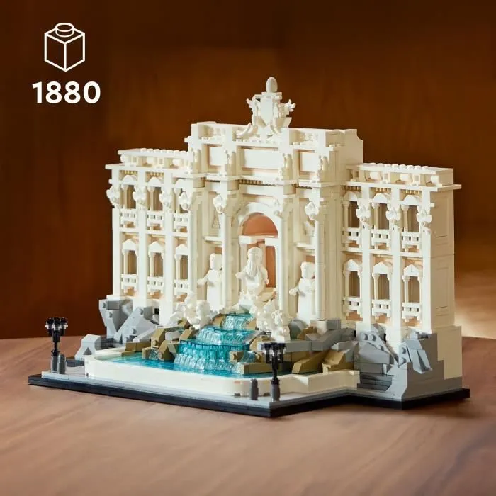 LEGO Architecture 21062 La fontaine de Trevi - Set de construction pour adulte sur Rome-1