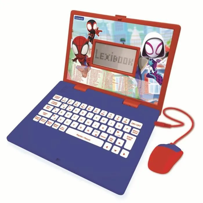 Ordinateur Educatif Bilingue Spidey - LEXIBOOK - 124 activités-0