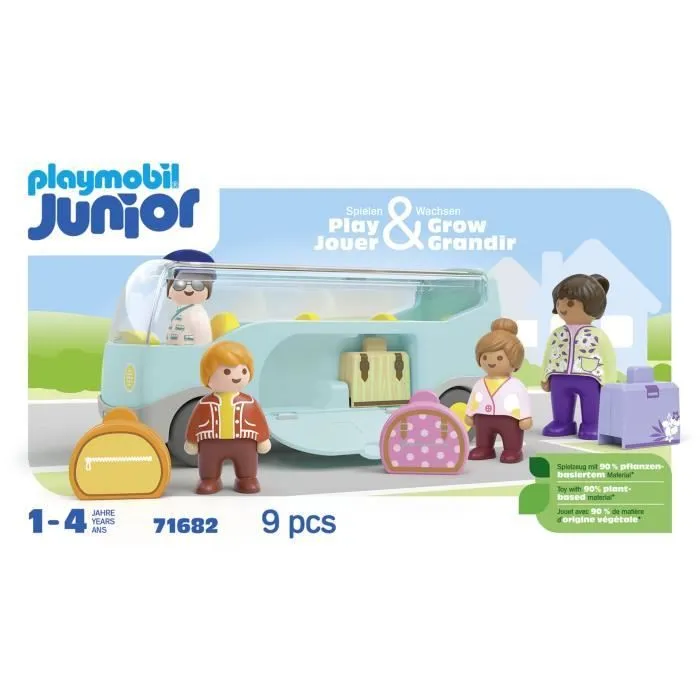 PLAYMOBIL Junior 71682 Autocar de voyage, Dès 12 mois-7