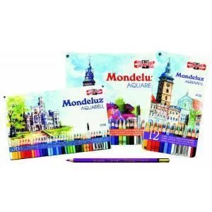 3722 Koh-I-Noor Mondeluz Crayons 12 adjoint Tin…-0