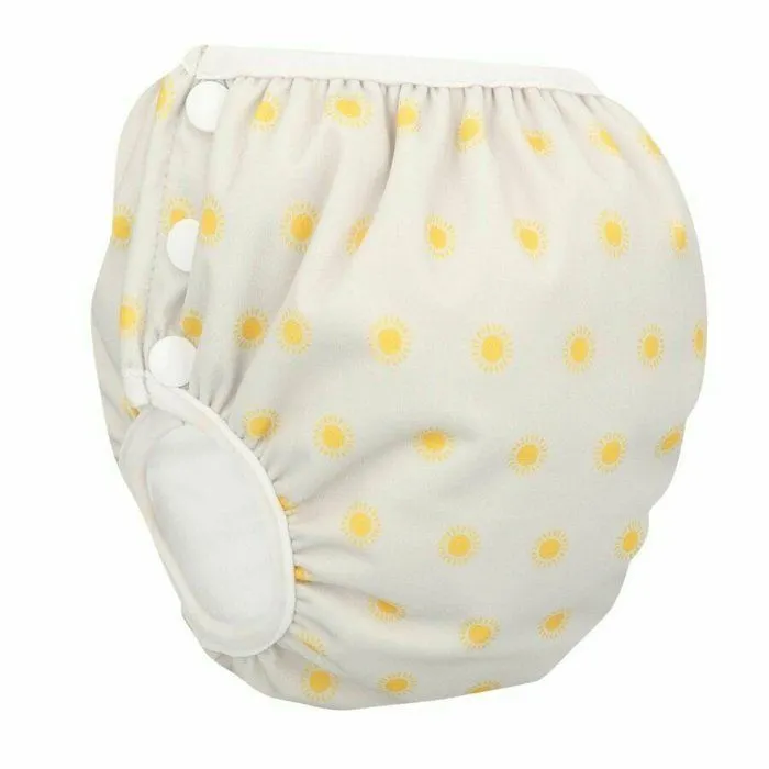 Bumbuns - Couche de bain bébé Culotte d'apprentissage - Suns yellow - Taille L (14-20kg)-2