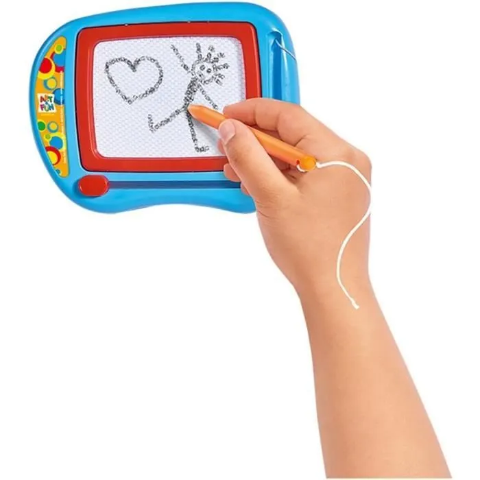 Ardoise magique - Simba Toys - Art & Fun - Surface magnétique - Bleu - Pour enfants à partir de 3 ans-1