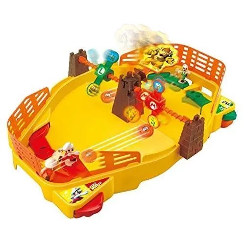 Jeu Super Mario Fire Mario Stadium - EPOCH GAMES - 2 figurines incluses - Pour enfants à partir de 4 ans - Mixte-0