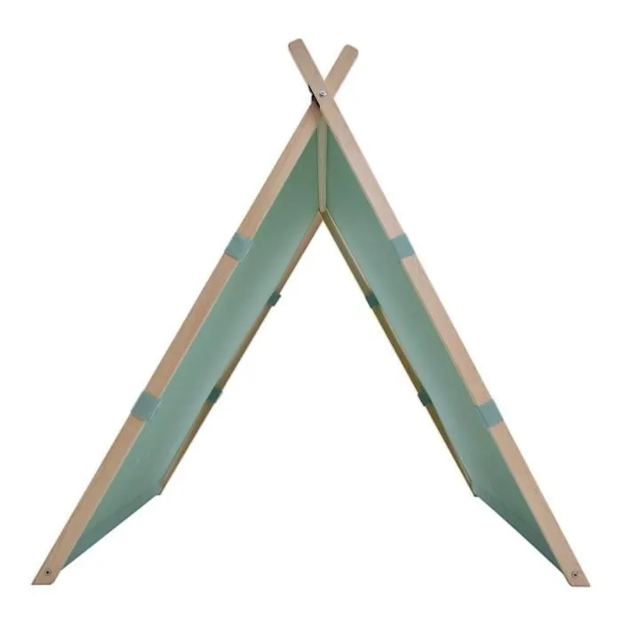 Tente Tipi SUNNY Como - Couleur Verte - Chambre Bébé - A partir de 2 ans-1