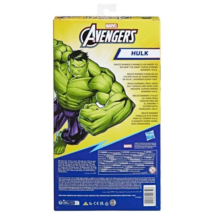 Figurine Hulk 30 cm, jouet Avengers Titan Hero Series pour enfants à partir de 4 ans, Marvel-3