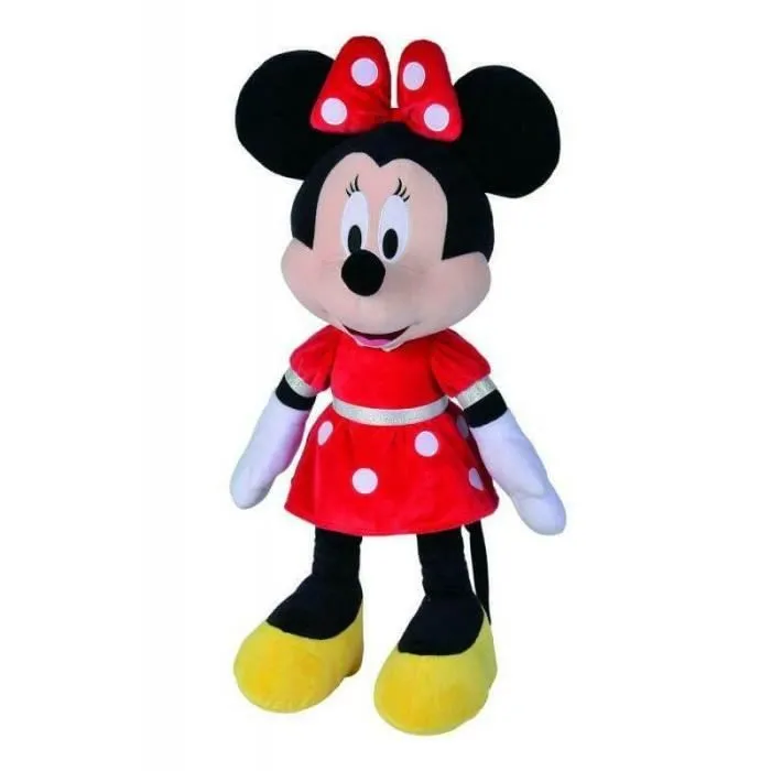Peluche Disney - Minnie et sa robe rouge - 60 cm - PICWIC - Mixte - 3 mois - Enfant - Intérieur-1