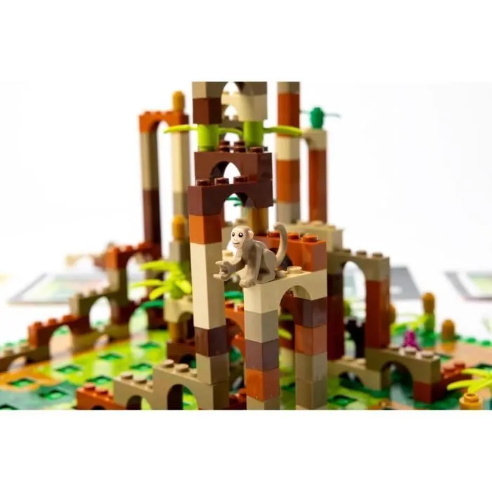 Lego® Monkey Palace - Asmodee - Construisez Votre Chemin vers la Victoire Brique par Brique ! - 10 ans et + - 2 à 4 Joueurs - 45 mn-4