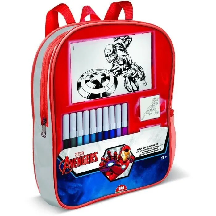 Sac à dos garni - MULTIPRINT - 24153 - 4 tampons Ironman-0
