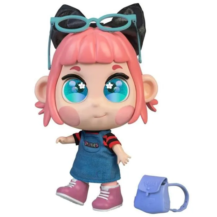 Trotties - Sophie, poupée Trottie Paris, poupées de Voyage de la série de Dessins animés, avec Accessoires tels-0