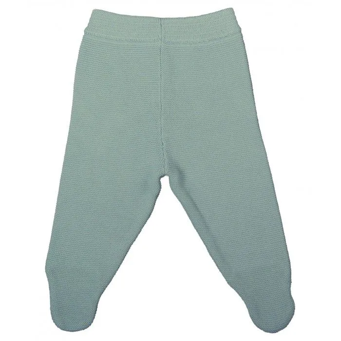 Pantalon tricot Coton bio Aqua - Éveil et Nature-0