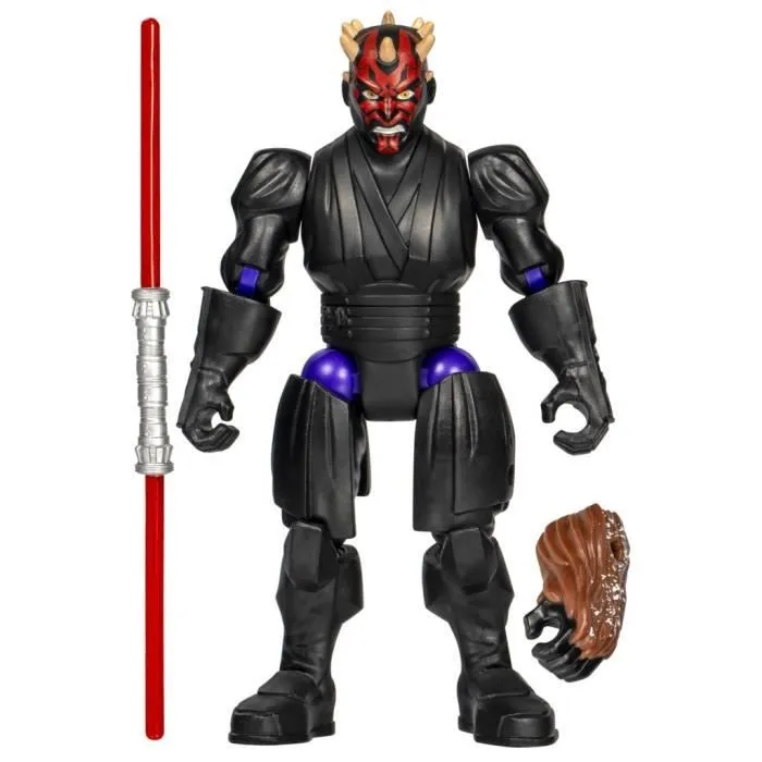 MixMashers Dark Maul, figurine 12 cm personnalisable à mélanger et combiner avec accessoires, Star Wars, dès 4 ans-6