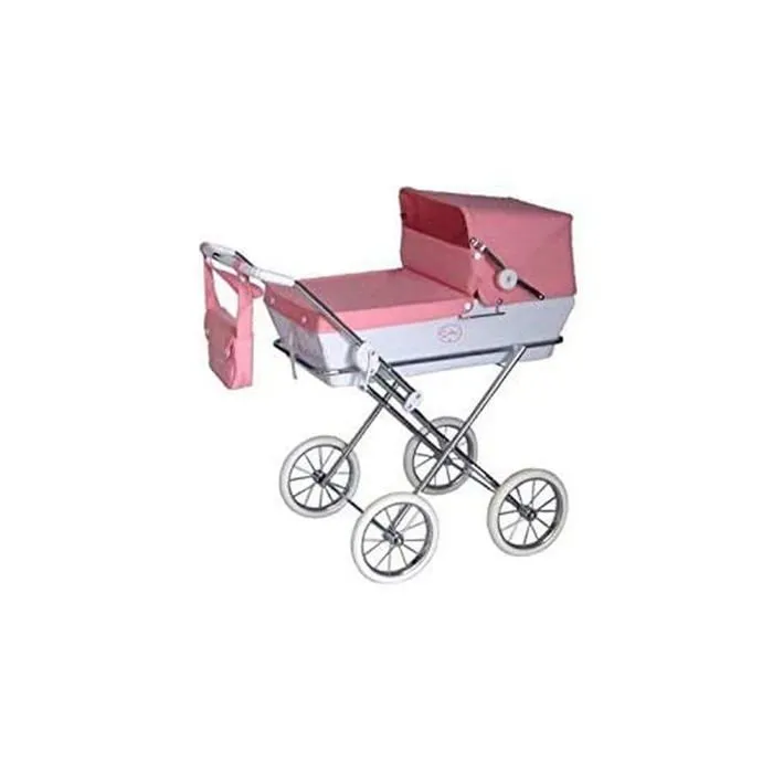 Poussette-chassis poussette Arrue - 1 - Homologue Conforme a la Norme europeenne EN7-/7/98, Couleur (Rose) ()-0