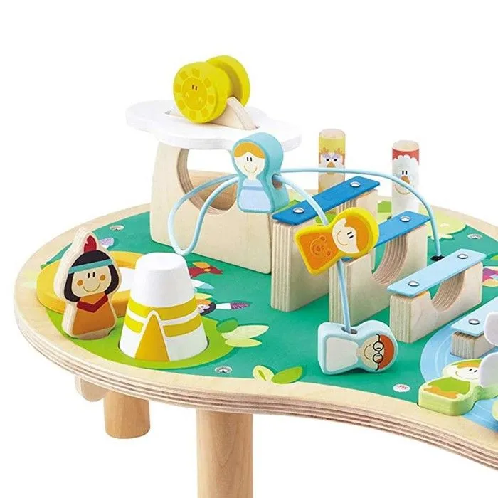 Table à musique en bois Sevi Magic Island 56 cm - 16 pièces - Mixte - Blanc-3