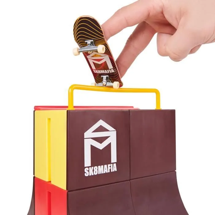 Tech Deck - Starter Set X-Connect - Vertical Wall- Skate Park + 1 finger skate - À construire et personnaliser-2