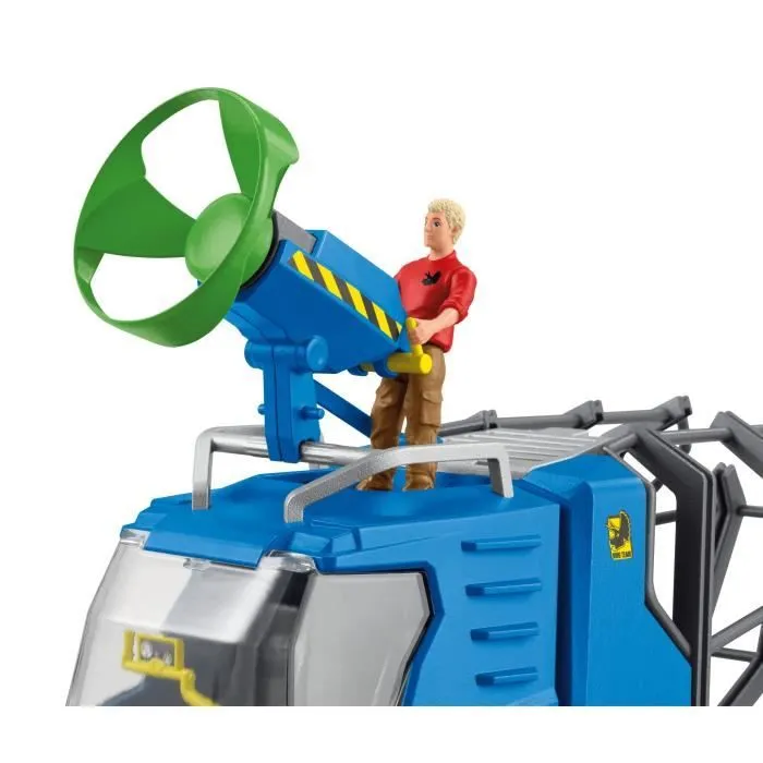 Véhicule de Capture Dino - Coffret de figurines dinosaures - Jouets Schleich 42604 Dinosaurs - Dès 4 ans-6