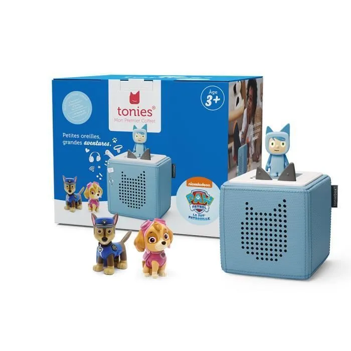 tonies® - Coffret Toniebox Mission avec la Pat'Patrouille - Bleu - Conteuse d'histoires-1