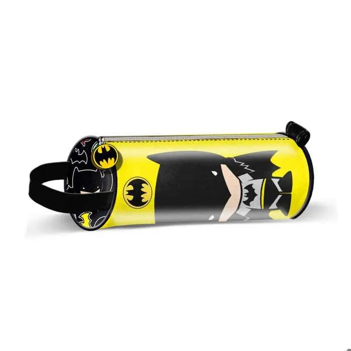 Trousse Cylindrique - DC Comics Batman Bat Chibi - Jaune - Taille Unique-0