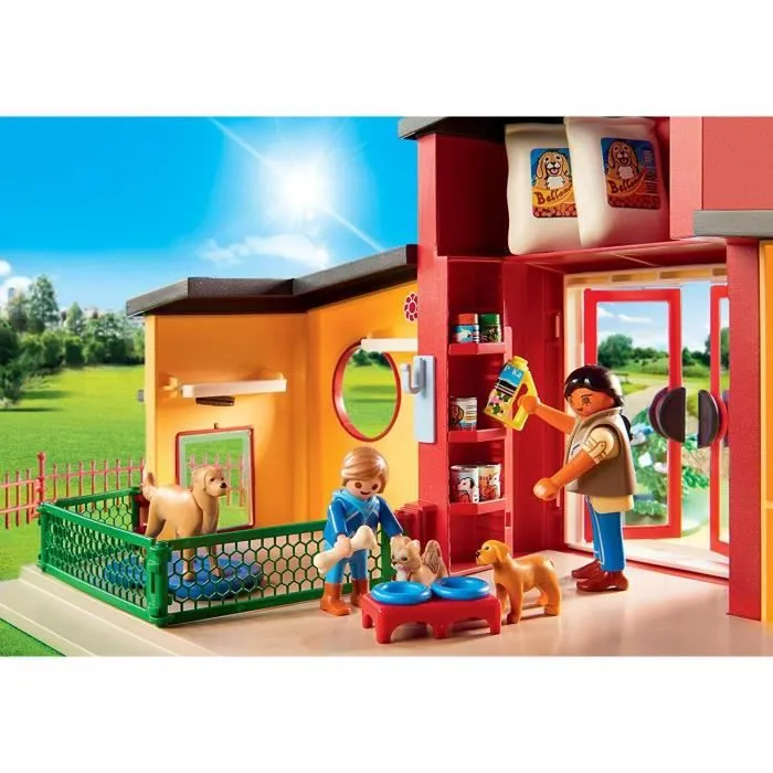 PLAYMOBIL 9275 - City Life - Pension des Animaux - 154 pièces - Mixte - A partir de 4 ans-3
