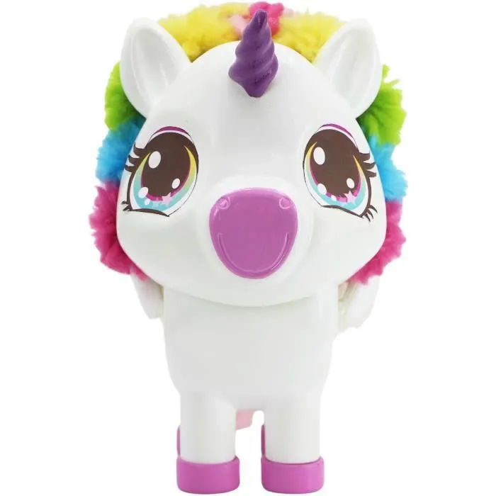 Pompons Lovers, Crée tes peluches, avec tiges pompons et accessoires, modèle Licorne, Jouets pour enfants à partir de 3 ans, RUP007-1