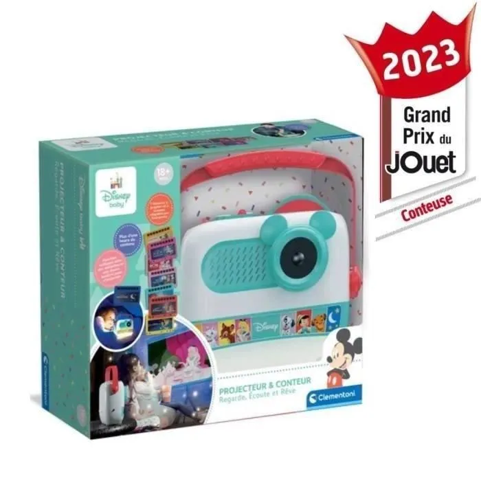 Disney baby - Clementoni - Projecteur & Conteur d'histoires - 8 histoires-1