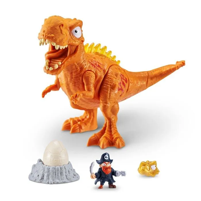 Zuru smashers - 7487A - Smashers Dino Island Egg Mega, T-Rex Oeuf Surprise de Dinosaure a deballer et a Collectionner,-2