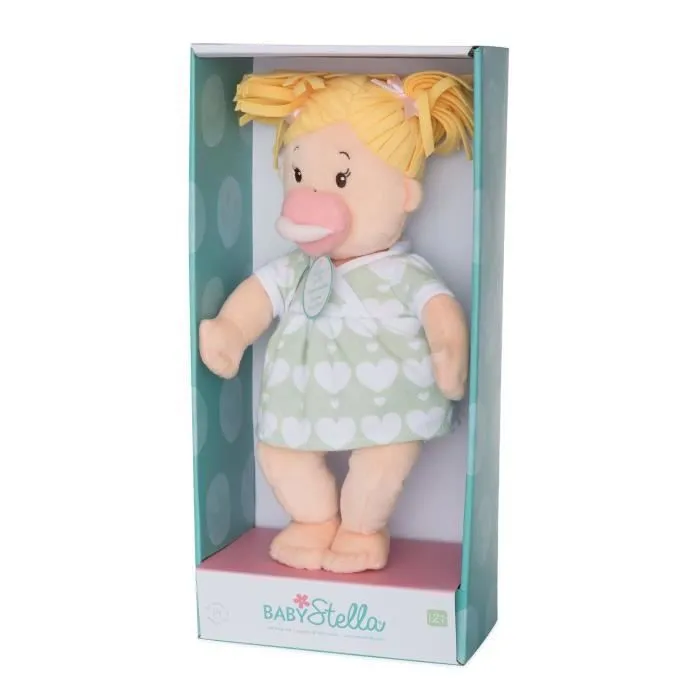Manhattan Toy poupée Stella girls 38,1 cm blonde en textile 4 pièces-2