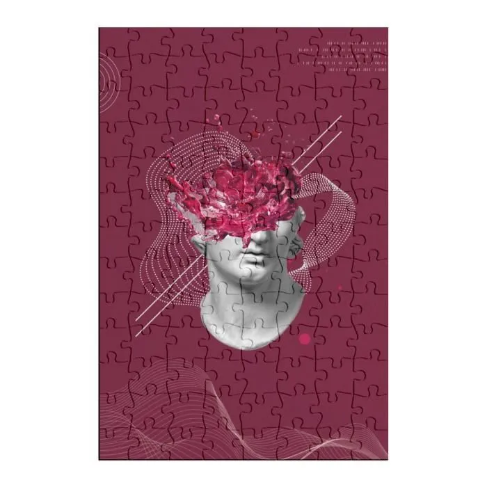Puzzle Classique - FABULOUS - Sculpture Explosant - 100 Pièces - Mixte - Adulte - Intérieur-1