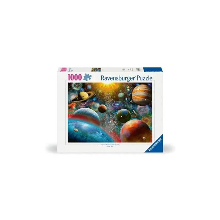 Puzzle 1000 pièces - Ravensburger - Vision planétaire - Voyage et cartes - Intérieur-0