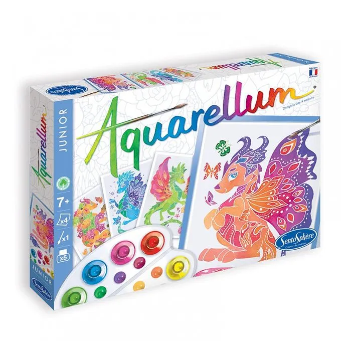 Aquarellum junior Les dragons-0