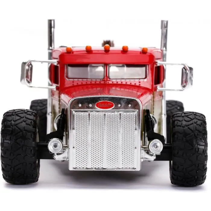 Voiture die-cast - JADA - Camion Hobbs and Shaw - Échelle 1:24 - Couleur rouge - Pour enfants à partir de 6 ans-3