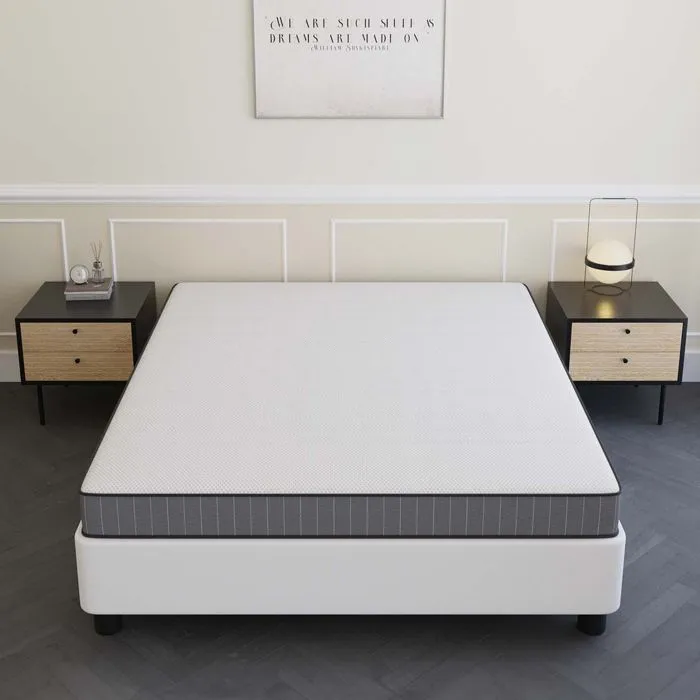ULYSSE - Matelas en mousse 140 x 190 cm épaisseur 15 cm-2