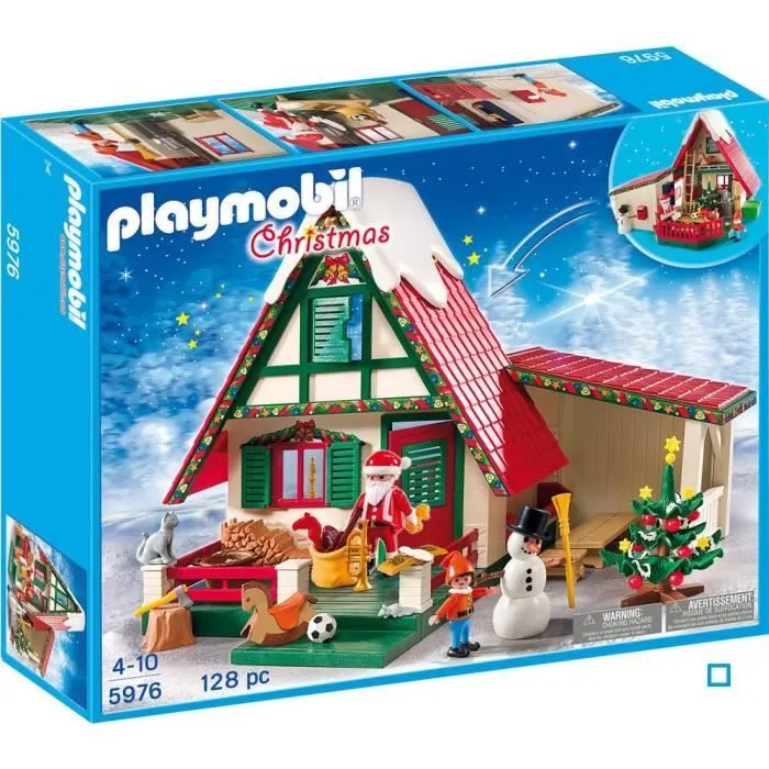 PLAYMOBIL - 5976 - Maisonnette du Père Noël-0