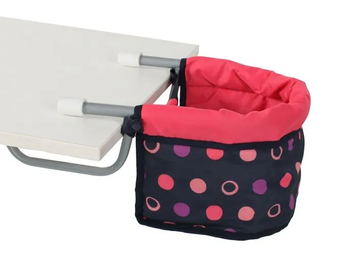Nurserie Bayer chic - 735-20 - 2000-Siege de Table pour poupee jusqu'a 60 cm, , Corail-0