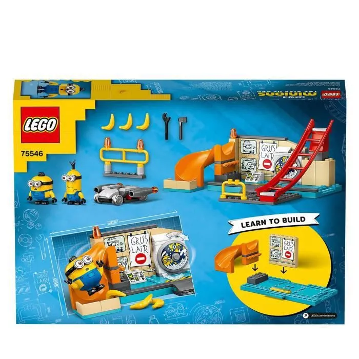 LEGO® 75546 Minions dans le laboratoire de Gru avec les figurines d'Otto et Kevin pour Filles et Garçons de 4 ans et plus-3