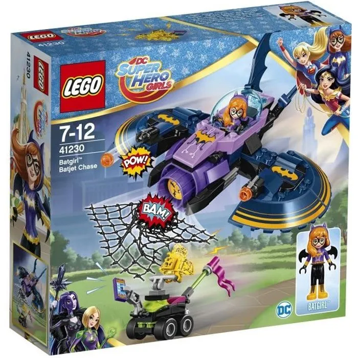 LEGO DC Super Hero Girls 41230 Le Batjet de Batgirl-0