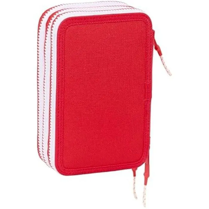 Trousse scolaire SAFTA - Sevilla FC - Confortable - 36 outils inclus - Enfant 5-14 ans-1