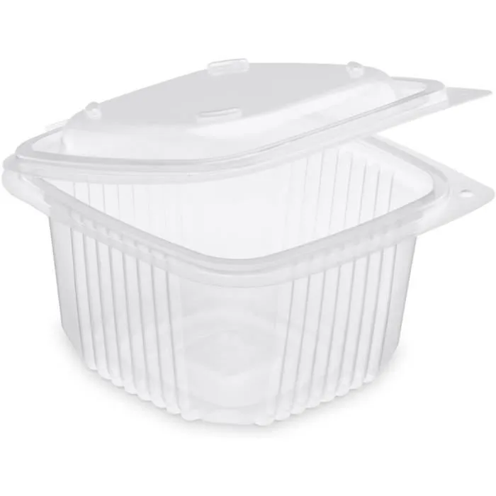 GUILLIN - ONDIPACK SACHET DE 50 Boîtes 375cc Micro-Ondables à Couvercle Charnière 12 3 x 11 4 x 7 1 cm-0