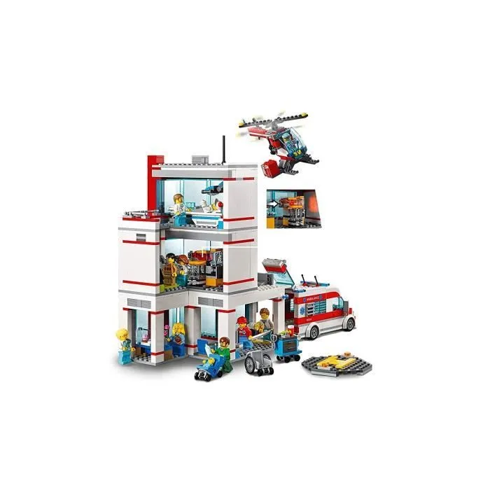 LEGO® City 60204 L’Hôpital LEGO® City-3