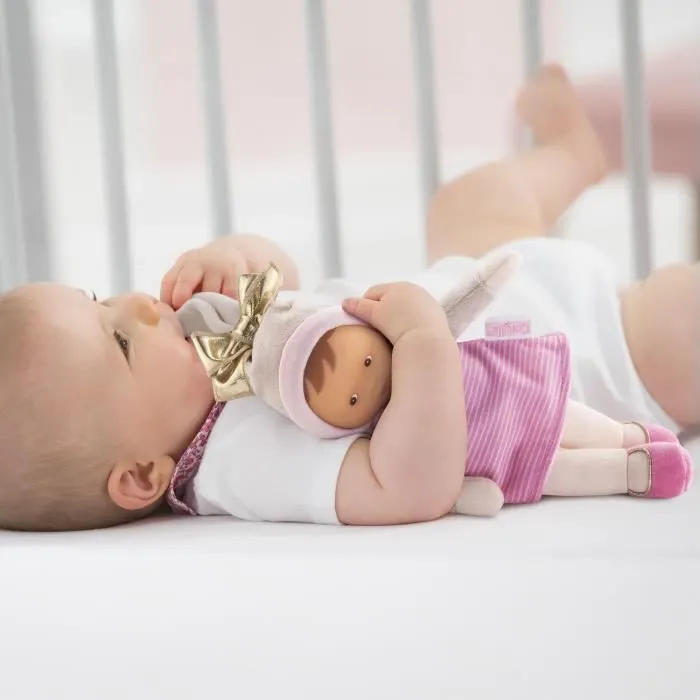 Mon Doudou COROLLE - Miss Rayée Rêves d'Etoiles - 25 cm - petite poupée - senteur de vanille - dès la naissance-3