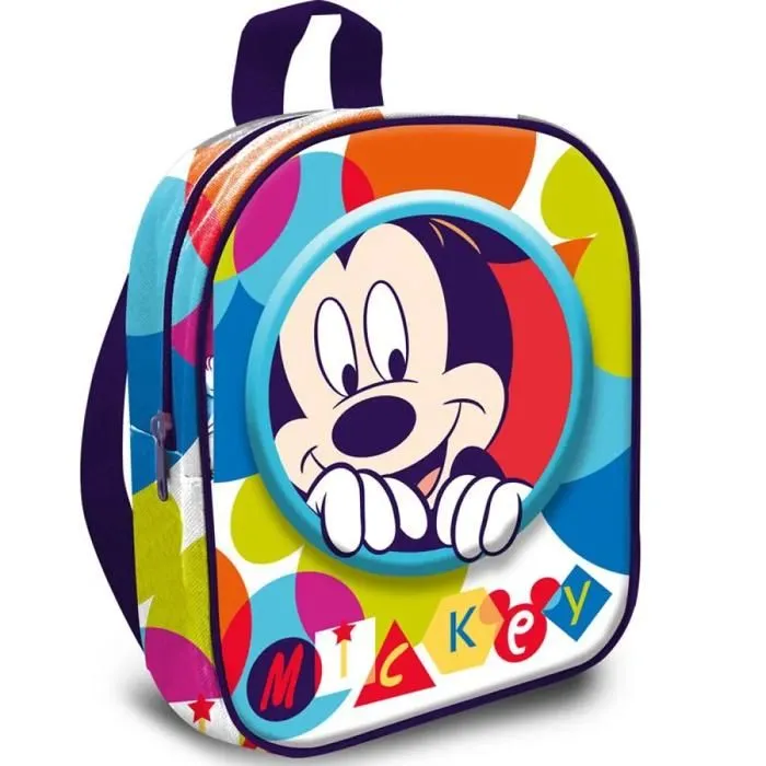 Sac à dos 3D - Disney - Mickey Mouse - Multicolore - 30 cm-0