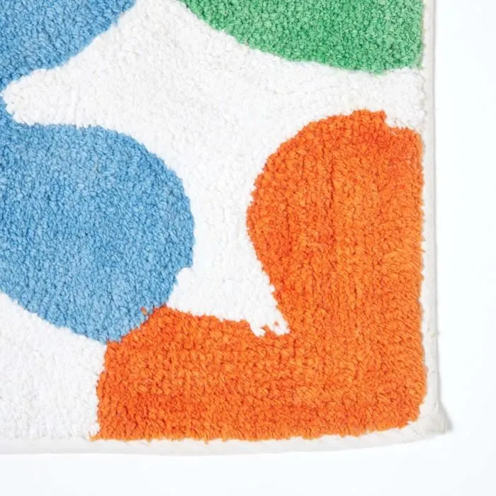 Tapis enfant Tufté Multicolore Fleur-1