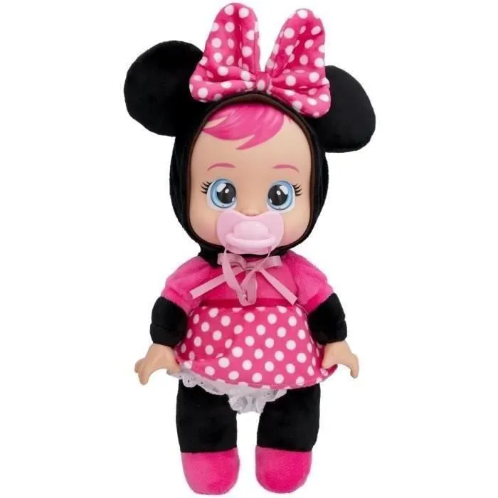 Cry Babies Tiny Cuddles Disney Minnie - IMC Toys - 917910 - Poupons à fonctions-0