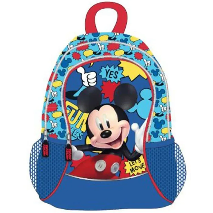 Sac a dos Disney - MIC22-1377 S1 - Sac garcon imprime Mickey marine 38x22x12 cm-0